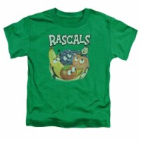 Dubble Bubble-Rascals - Short Sleeve Toddler Tee - Kelly Green&#44; Large 4T