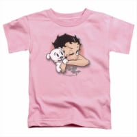 Boop-Wink Wink - Short Sleeve Toddler Tee&#44; Pink - Medium 3T