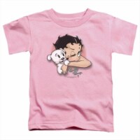 Boop-Wink Wink - Short Sleeve Toddler Tee&#44; Pink - Large 4T