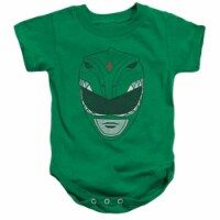 Power Rangers-Green Ranger Infant Snapsuit&#44; Kelly Green - Medium 12 Months