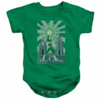 Power Rangers-Green Ranger Deco Infant Snapsuit&#44; Kelly Green - XL 24 Months