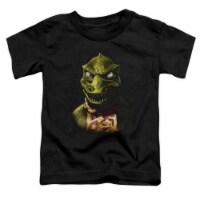 Star Trek-Gorn Bust - Short Sleeve Toddler Tee - Black&#44; Large 4T