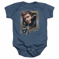 Happy Days-The Fonz - Infant Snapsuit - Indigo&#44; Extra Large 24 Mos