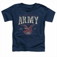 Army-Arch - Short Sleeve Toddler Tee&#44; Navy - Large 4T