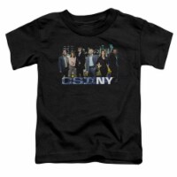 Csi Ny-Cast - Short Sleeve Toddler Tee - Black&#44; Small 2T