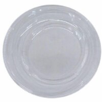 28114111 7 in. Clear Plastic Plate, 20 Count
