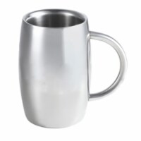 Emerald Double Walled Stainless Steel Beer Mug - 14 oz