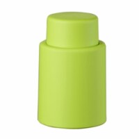 Vacustopper Green Rubberized Wine Stopper Pump