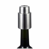 Vacustopper Stainless Steel Wine Stopper & Vacuum Pump