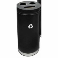 Witt Recycling unit- 18''- 3 liners- black/blue