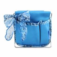 Summer Bliss Small Accessory Organizer, Blue