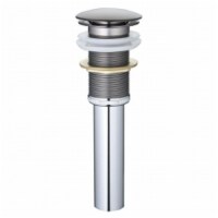 Pop Up Drain Stopper without Overflow, Oil Rubbed Bronze