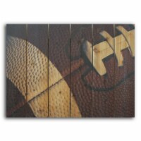 33 x 24 Pig Skin Inside & Outside Full Color Cedar Wall Art