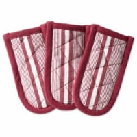 Barn Red Chef Stripe Pan Handle Set of 3