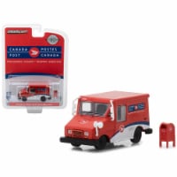 1 isto 64 Canada Postal Service Mail Delivery Vehicle with Mailbox Accessory Diecast Model Ca