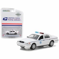 1 isto 64 2010 Ford Crown Victoria United States Postal Service Police Diecast Model Car