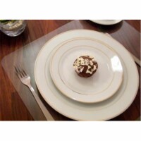 Hometex Anti Microbial Rectangular Table Mat 17 x 22 in., 2 Pack