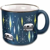 15 oz Vintage Blues Travel Mug