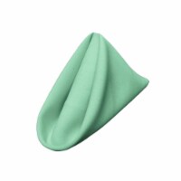1818Pop-pk10-MintP44 Polyester Poplin Napkin, Mint - 18 x 18 in. - Pack of 10