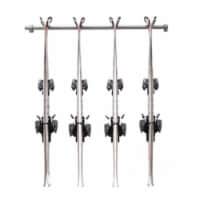 Ski Storage Rack, Holds 4 Pair