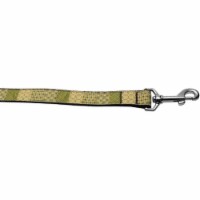 Beige Chaos 1 inch wide 6ft long Leash