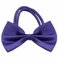 Plain Purple Bow Tie