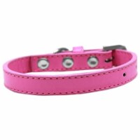 Wichita Plain Dog Collar, Bright Pink - Size 14