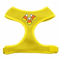 Candy Corn Design Soft Mesh Harnesses Yellow Large