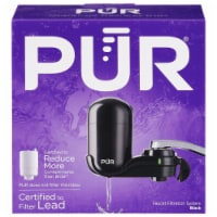Pur® Black Basic Faucet-Mount Water Filtration System