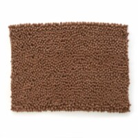 Stephan Roberts Home 24N-CHN703-12 17 x 24 in. Ultra Plush Jumbo Chenille Bath Mat, Sand