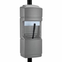 Commercial Zone Products 750803 Gas Station Pole Mount Windshield Service Center, Gray