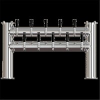 UBC DB335-10 Double Bridge 10 Stainless Steel Beer Lines