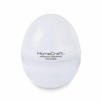EMG HCMHBE4WH Home Craft Microwave Hard Boiled Egg Cooker, White