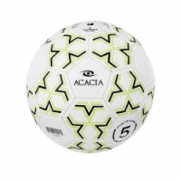 Acacia Sports 22-404 Soccer Ball, Lime & White - Size 4