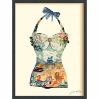 Empire Art Direct DAC-095-2533B California Beach - Dimensional Art Collage Hand Signed by Ale