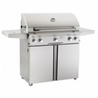American Outdoor Grill 36PCL 36 in. L-Series Propane Gas Grill On Cart Side Burner Rotisserie