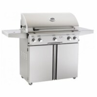 American Outdoor Grill 36PCL 36 in. L-Series Propane Gas Grill On Cart Side Burner Rotisserie