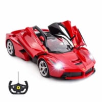 AZ Trading & Import FLFAP14R 1-14 Scale Ferrari La Ferrari Radio Remote Control R-C Toy Car M