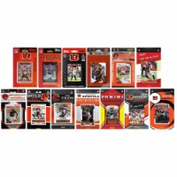 C & I Collectables BENGALS1317TS NFL Cincinnati Bengals 13 Different Licensed Trading Card Te