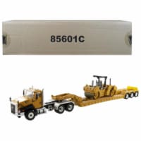 Diecast Masters 85601C 1 by 50 Scale Diecast Day Cab XL 120 Low-Profile HDG Lowboy Trailer &