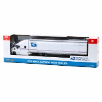 Greenlight GRE30090 United States Postal Service - 2019 Mack Anthem Tractor With Dry Van Trai