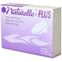 Impact Products IMP25189973 Naturelle Plus Sanitary Napkins, White