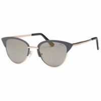 Mia Nova MN2017-125 BLACK Cateye Designer Sunglasses, Black