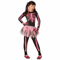 Costumes For All Occasions Lf3146Csm Skeleton Punk Pink Child 4-6