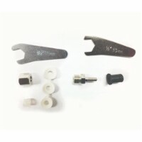 Vectair Systems FDIS-KIT 18 in. Quadrasan In-Line Kit - Stainless Steel