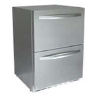 RCS REFR4 Stainless Two Drawer Refrigerator-UL Rated
