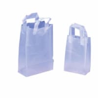 Prime Line Packaging Clear Plastic Bags with Soft Loop Handles Gift Bags,  50 Pack - 10x5x13x5, 50 Pcs - Kroger