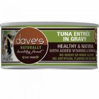 Daves Pet Food 685038113276 Tuna Entree In Gravy Naturally Healthy Cat Food - Case of 24