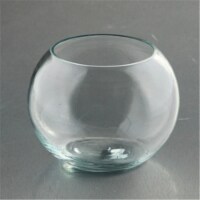 Diamond Star 89601 3.5 x 4.5 in. Glass Bubble Bowl, Clear
