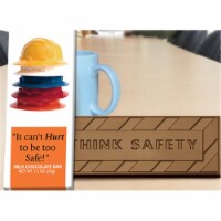 Chocolate Chocolate 310014 It Cant Hurt to Be Too Safe Wrapper Bars - Pack of 50